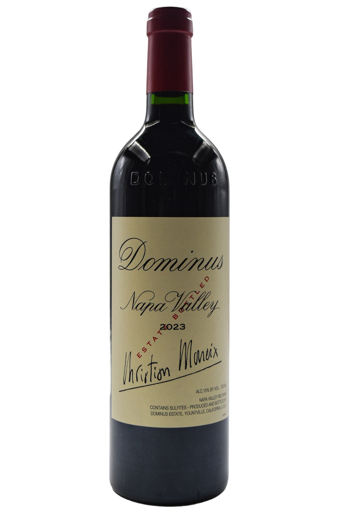 Bottle of Dominus Estate Cabernet Sauvignon 2023 [NET]-Red Wine-Flatiron SF