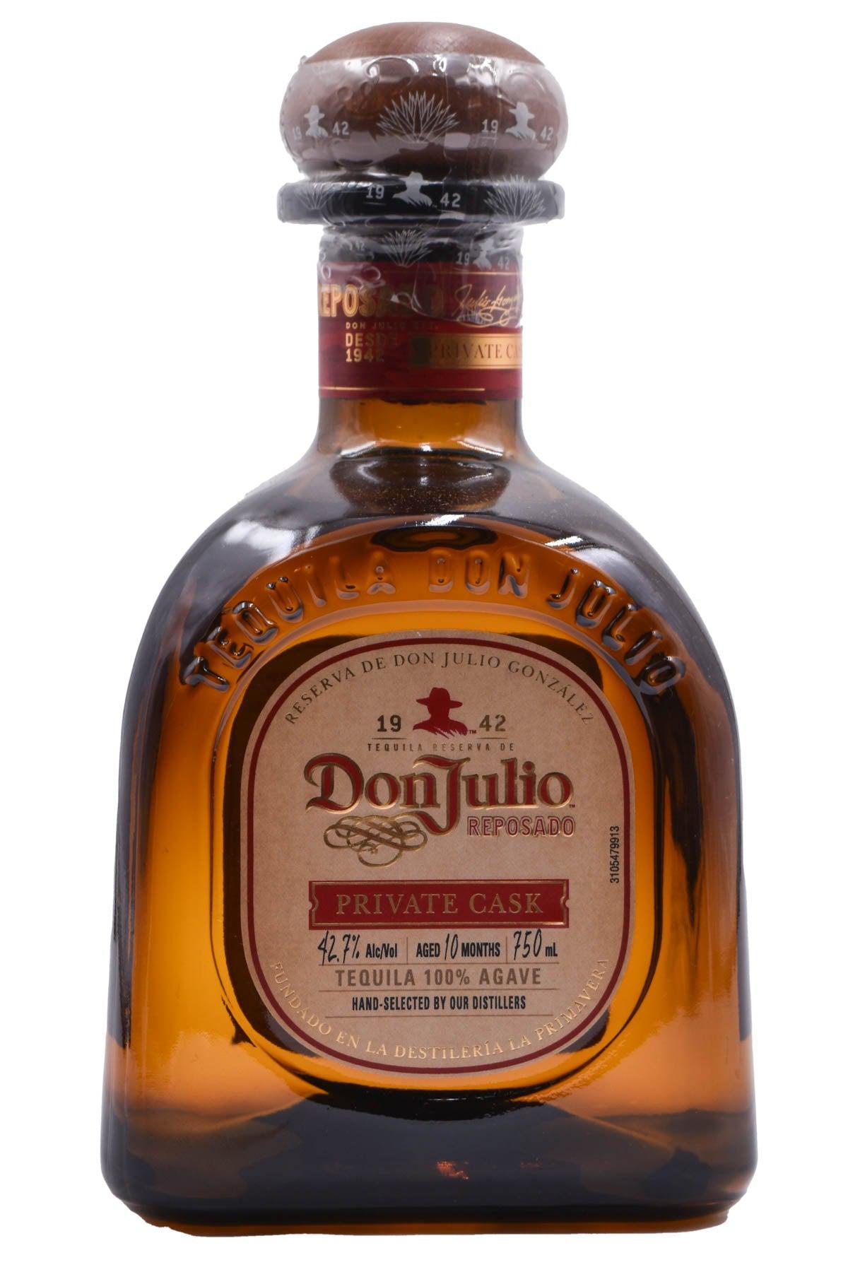 Bottle of Don Julio Tequila Reposado Private Cask-Spirits-Flatiron SF