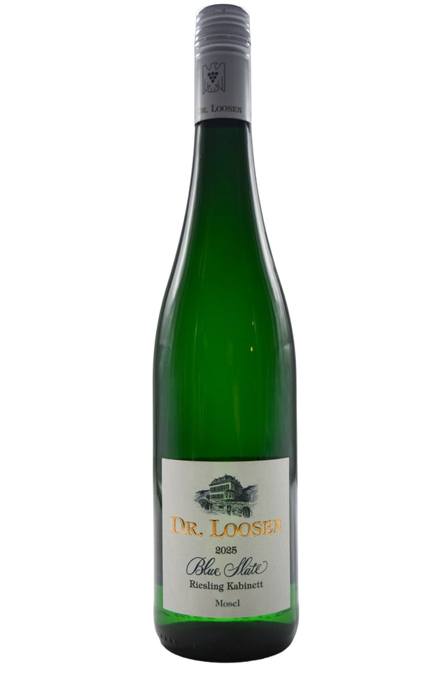 Bottle of Dr. Loosen Riesling Blue Slate Kabinett 2025-White Wine-Flatiron SF