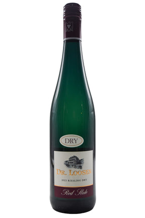 Bottle of Dr. Loosen Riesling Red Slate Dry 2023-White Wine-Flatiron SF
