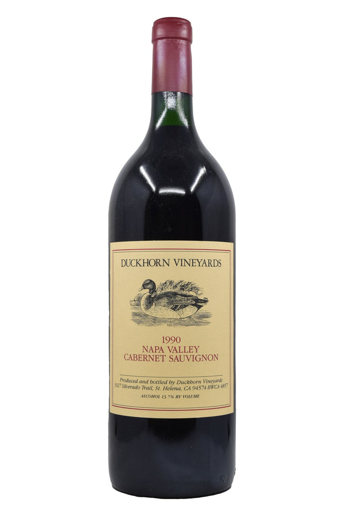 Bottle of Duckhorn Vineyards Napa Valley Cabernet Sauvignon 1990 (1.5L)-Red Wine-Flatiron SF