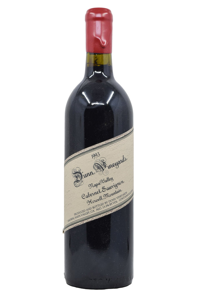 Bottle of Dunn Vineyards Cabernet Sauvignon Howell Mountain 1993-Red Wine-Flatiron SF