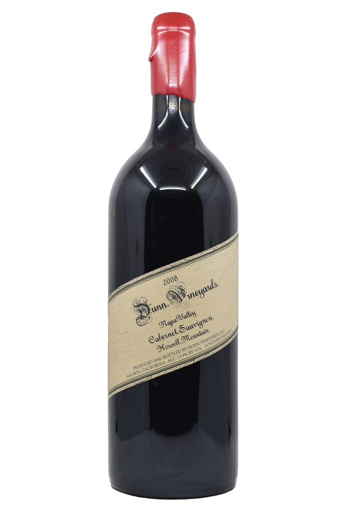 Bottle of Dunn Vineyards Cabernet Sauvignon Howell Mountain 2008 (1.5L)-Red Wine-Flatiron SF