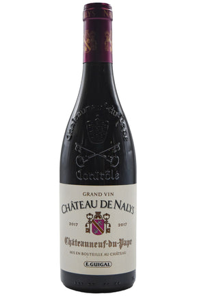 Bottle of E. Guigal (Chateau de Nalys) Chateauneuf-du-Pape Grand Vin 2017-Red Wine-Flatiron SF