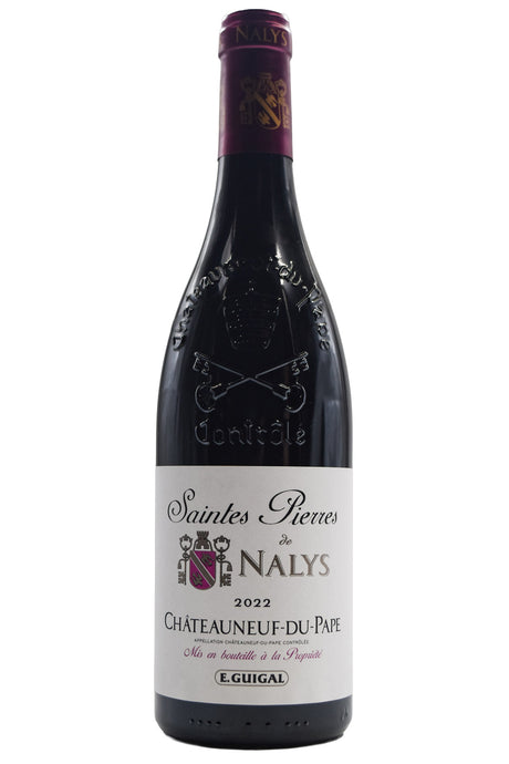 Bottle of E. Guigal Chateauneuf-du-Pape Saintes Pierres de Nalys 2022-Red Wine-Flatiron SF