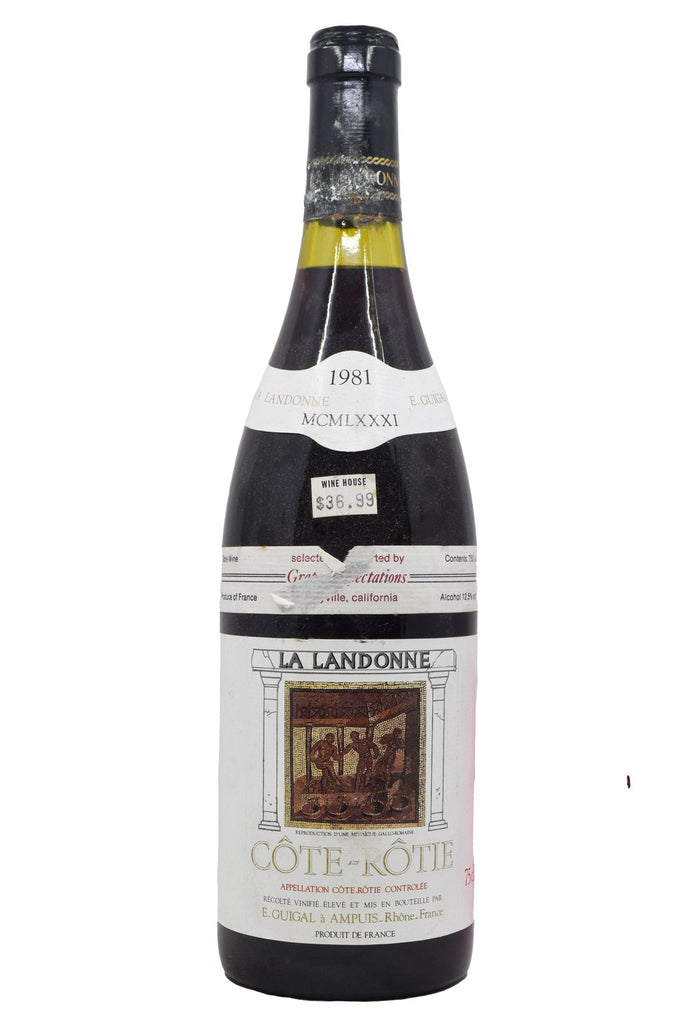 Bottle of E. Guigal Cote-Rotie La Landonne 1981 (Bottle #4)-Red Wine-Flatiron SF