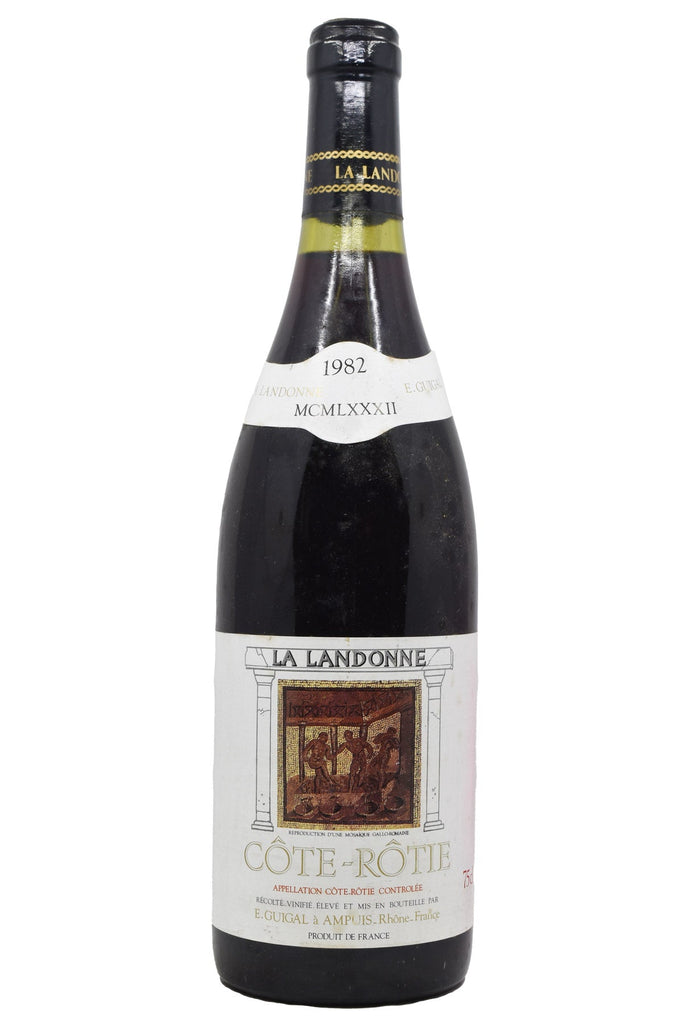 Bottle of E. Guigal Cote-Rotie La Landonne 1982 (Bottle #1)-Red Wine-Flatiron SF
