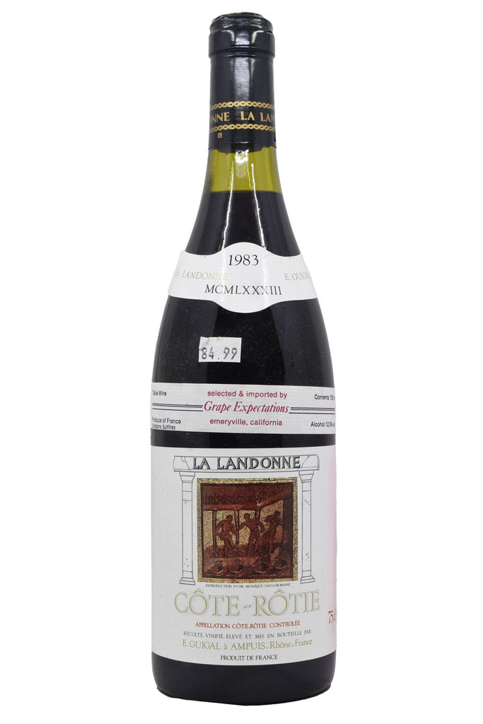 Bottle of E. Guigal Cote-Rotie La Landonne 1983 (Bottle #1)-Red Wine-Flatiron SF