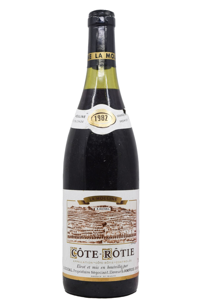 Bottle of E. Guigal Cote-Rotie La Mouline 1982 (Bottle #1)-Red Wine-Flatiron SF