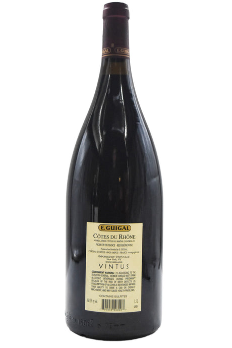 Bottle of E. Guigal Cotes du Rhone Rouge 2019 (1.5L)-Red Wine-Flatiron SF