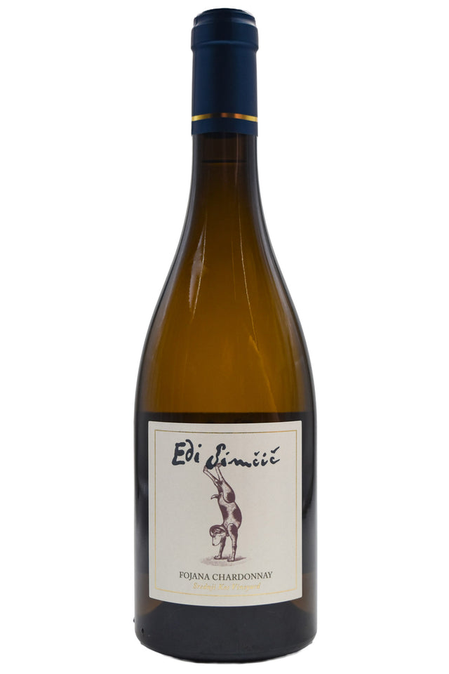 Bottle of Edi Simcic Slovenia Chardonnay 2023-White Wine-Flatiron SF