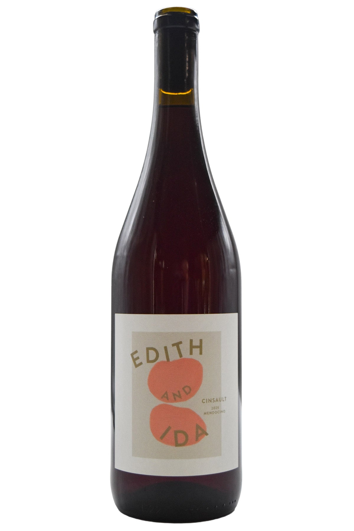 Bottle of Edith & Ida California Cinsault 2025-Red Wine-Flatiron SF