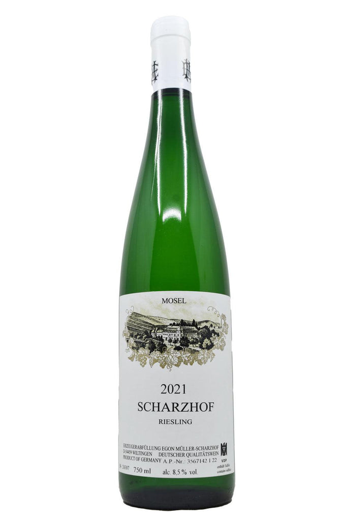 Bottle of Egon Muller Riesling QBA Scharzhof 2021-White Wine-Flatiron SF