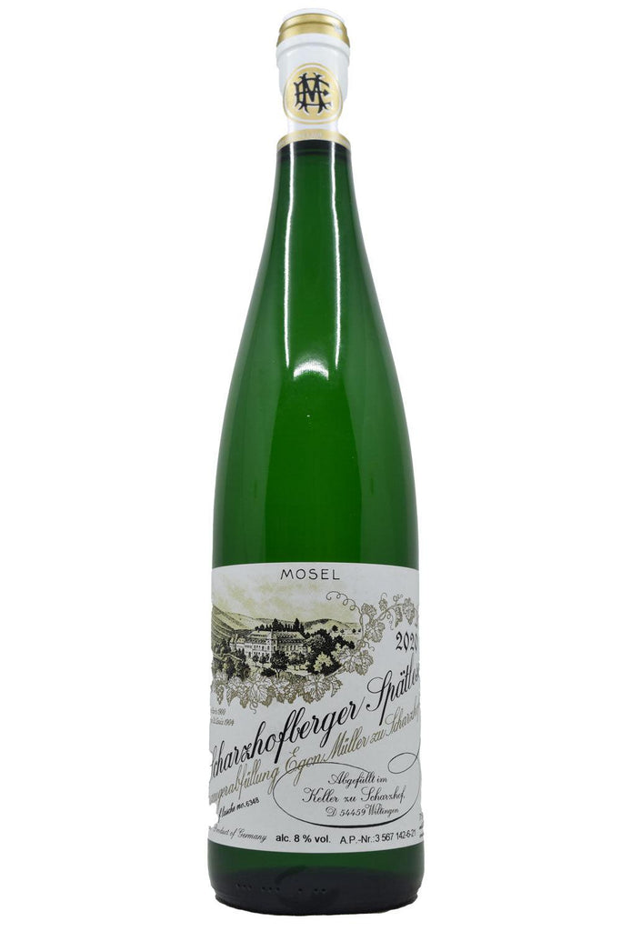 Bottle of Egon Muller Riesling Scharzhofberger Spatlese 2020-White Wine-Flatiron SF