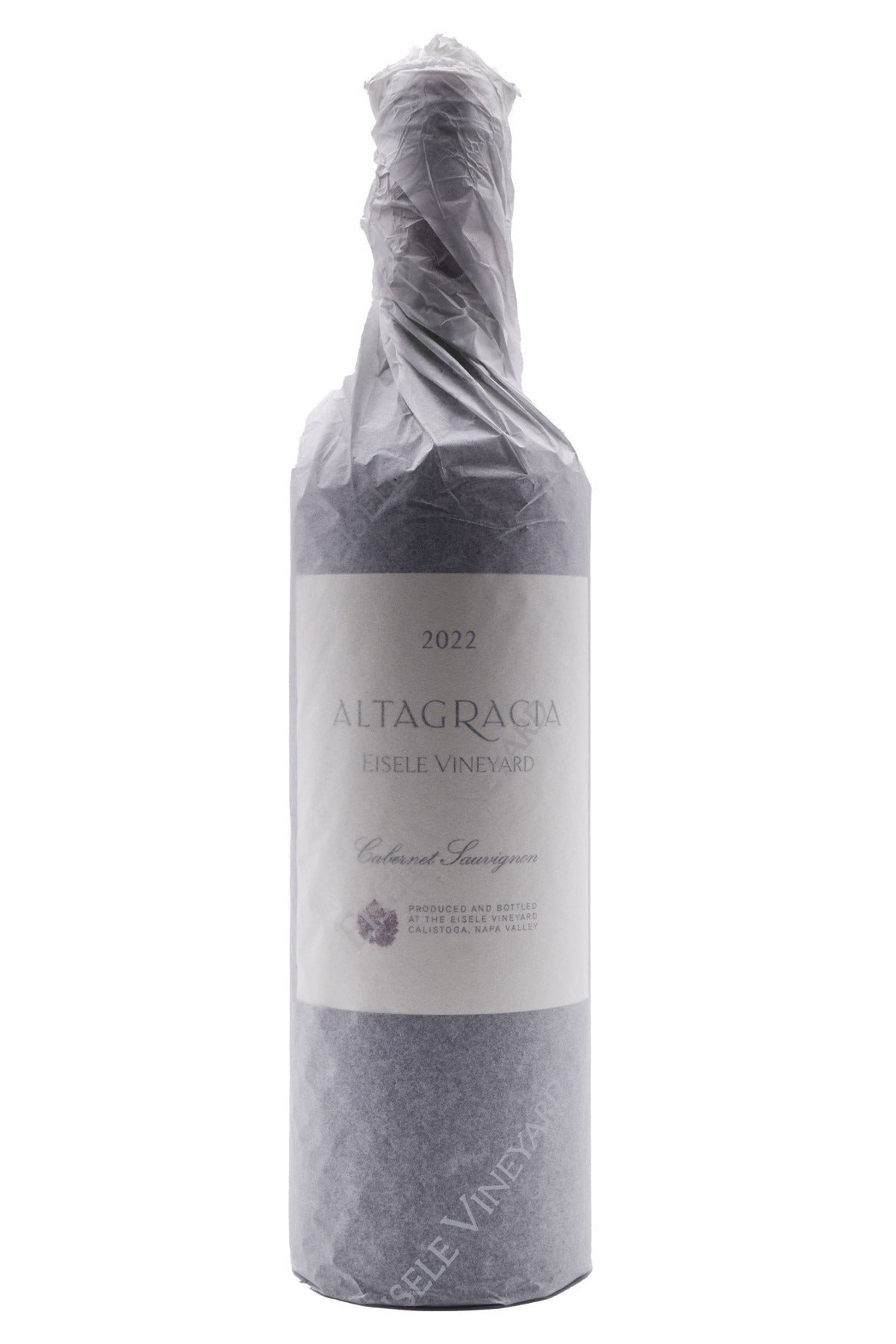 Bottle of Eisele Vineyard Cabernet Sauvignon Altagracia 2022-Red Wine-Flatiron SF