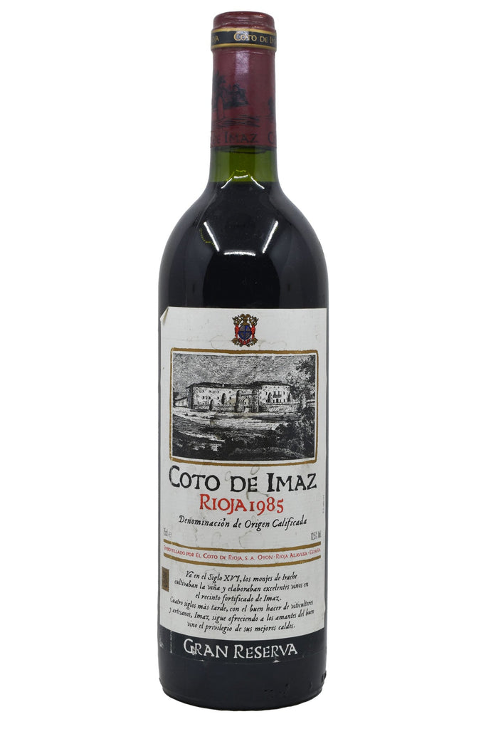 Bottle of El Coto de Imaz Rioja Gran Reserva 1985-Red Wine-Flatiron SF