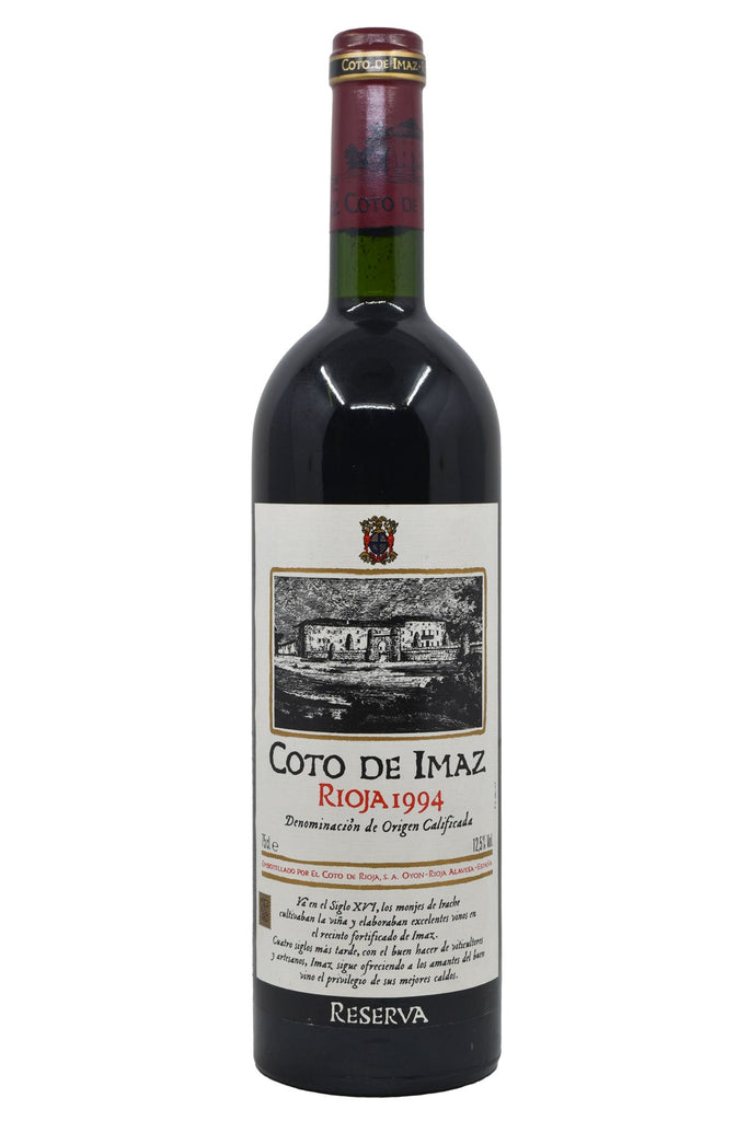 Bottle of El Coto de Imaz Rioja Reserva 1994-Red Wine-Flatiron SF