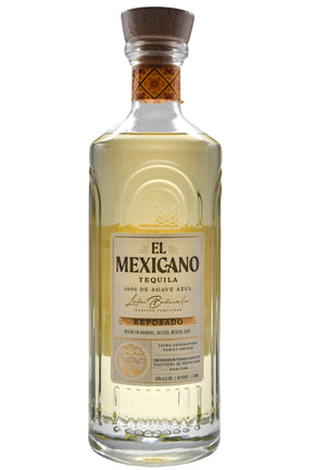 Bottle of El Mexicano Tequila Reposado-Spirits-Flatiron SF