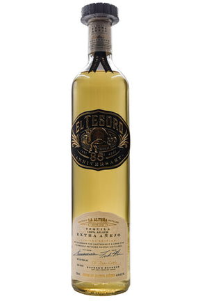 Bottle of El Tesoro de Don Felipe 85th Anniversario Tequila Extra Anejo-Spirits-Flatiron SF