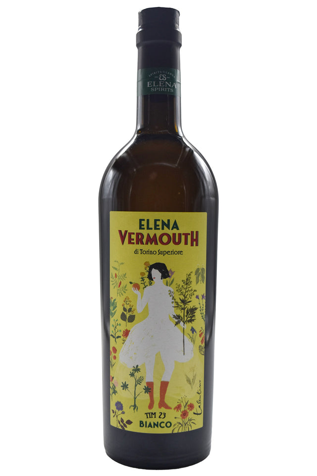 Bottle of Elena Penna Vermouth di Torino Superiore Bianco Timorasso 2023-Fortified Wine-Flatiron SF