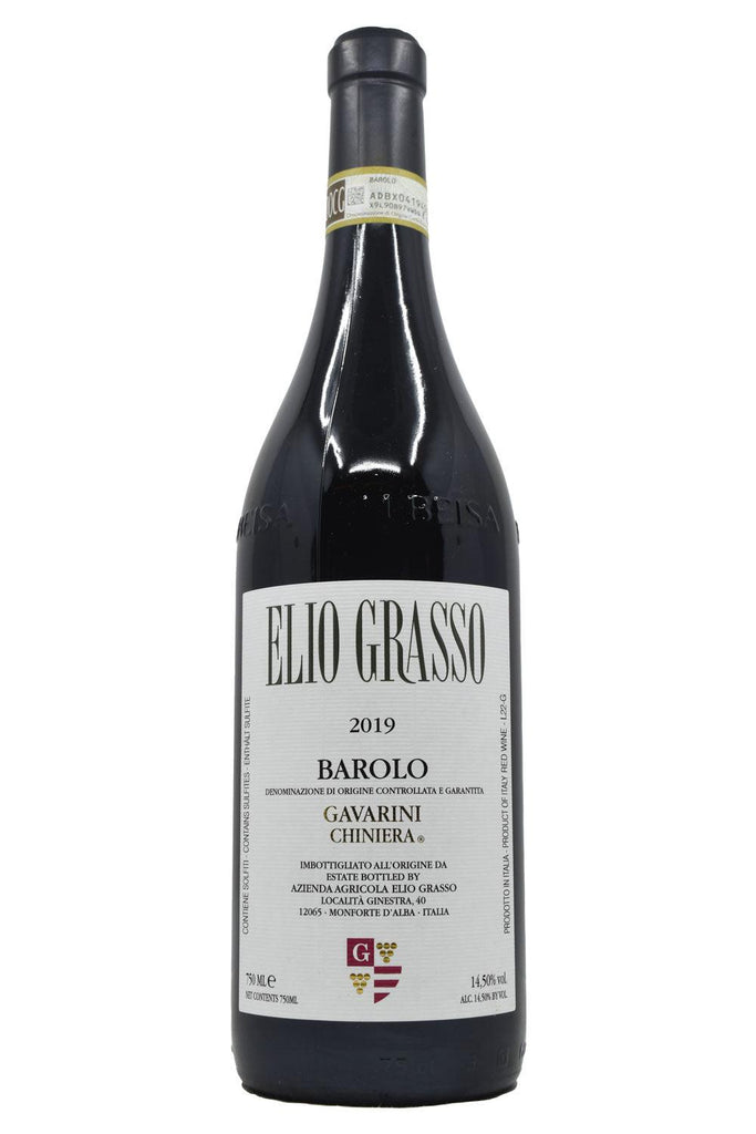 Bottle of Elio Grasso Barolo Gavarini Chiniera 2019-Red Wine-Flatiron SF