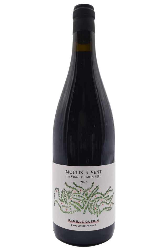 Bottle of Elisa Guerin Moulin-a-Vent La Vigne de Mon Pere 2022-Red Wine-Flatiron SF