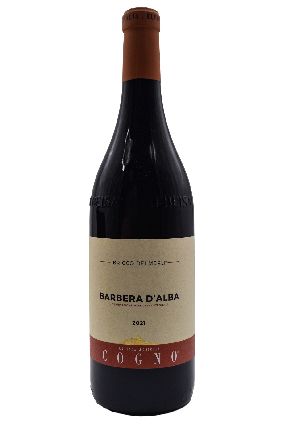 Bottle of Elvio Cogno Barbera D'Alba Bricco dei Merli 2021-Red Wine-Flatiron SF
