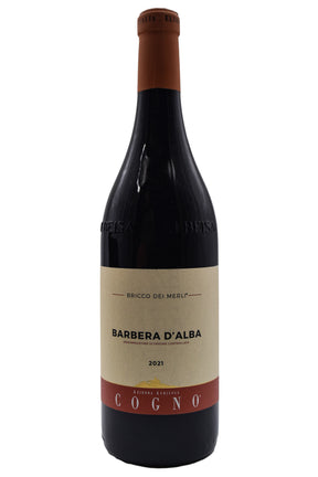 Bottle of Elvio Cogno Barbera D'Alba Bricco dei Merli 2021-Red Wine-Flatiron SF