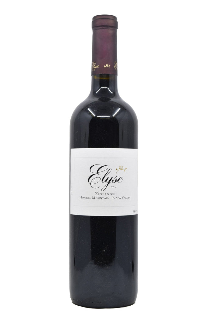 Bottle of Elyse Howell Mountain Zinfandel 2007-Red Wine-Flatiron SF