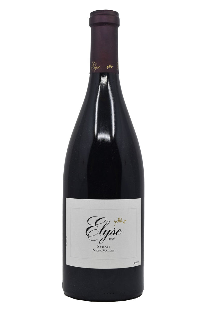 Bottle of Elyse Napa Valley Syrah 2006-Red Wine-Flatiron SF