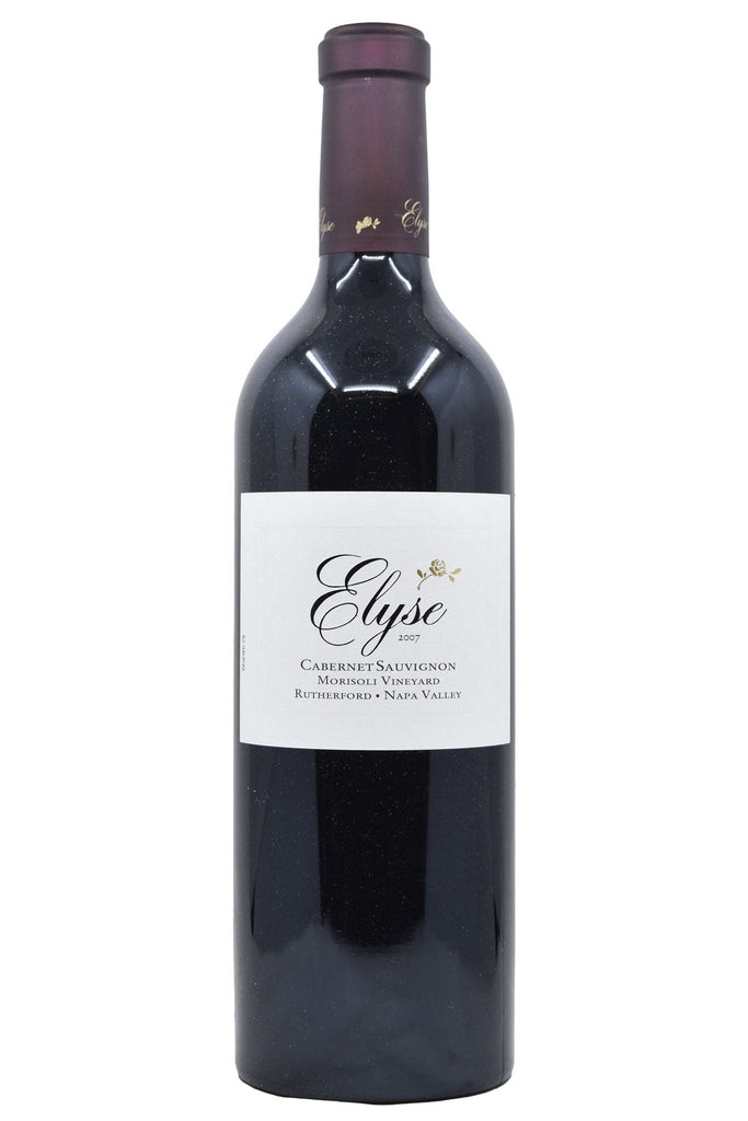 Bottle of Elyse Rutherford Cabernet Sauvignon Morisoli Vineyard 2007-Red Wine-Flatiron SF