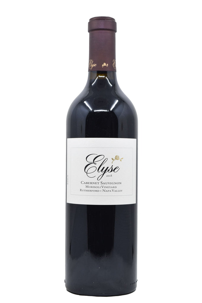 Bottle of Elyse Rutherford Cabernet Sauvignon Morisoli Vineyard 2018-Red Wine-Flatiron SF