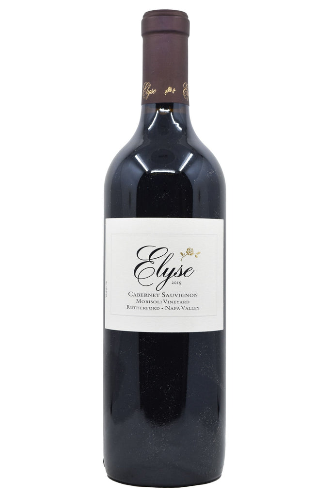 Bottle of Elyse Rutherford Cabernet Sauvignon Morisoli Vineyard 2019-Red Wine-Flatiron SF