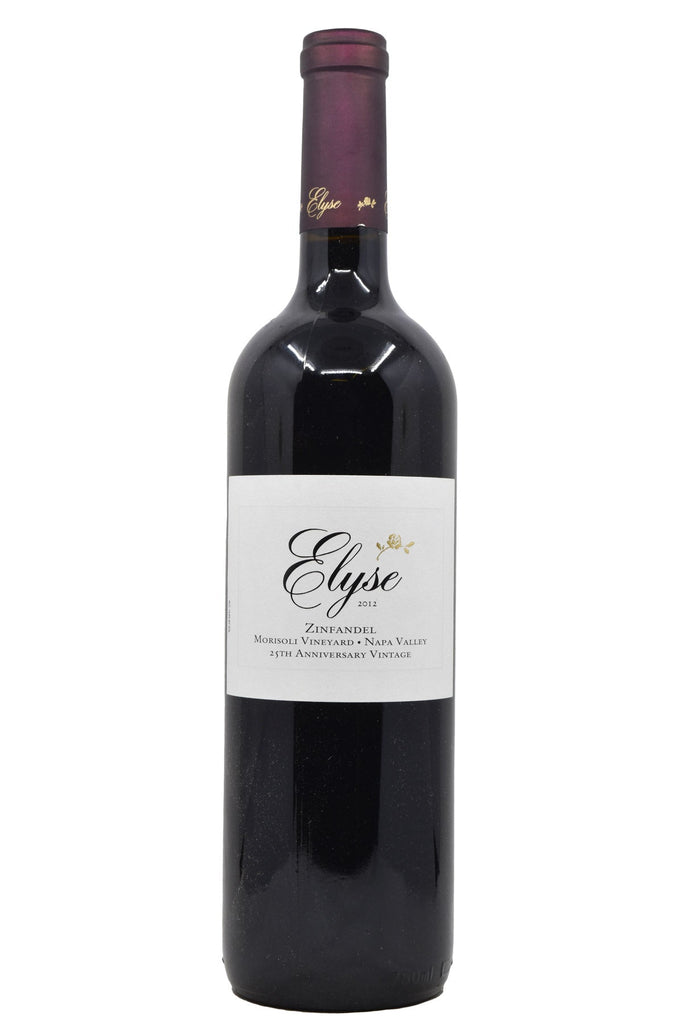 Bottle of Elyse Rutherford Zinfandel Morisoli Vineyard 2012-Red Wine-Flatiron SF