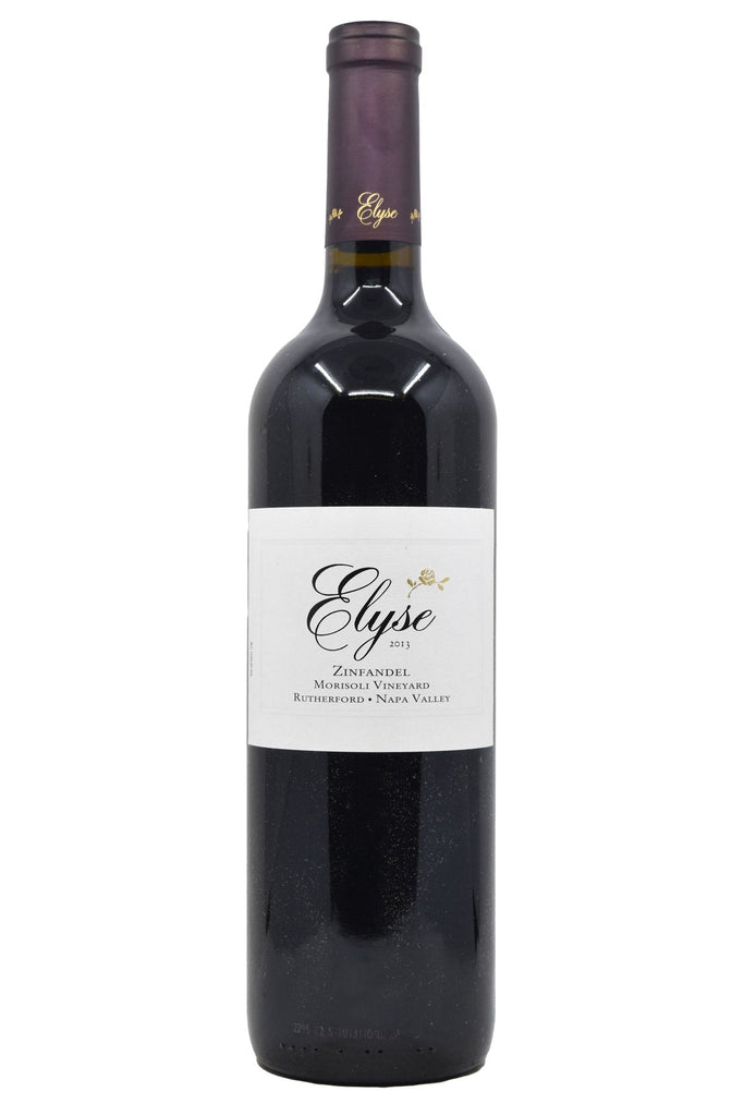 Bottle of Elyse Rutherford Zinfandel Morisoli Vineyard 2013-Red Wine-Flatiron SF