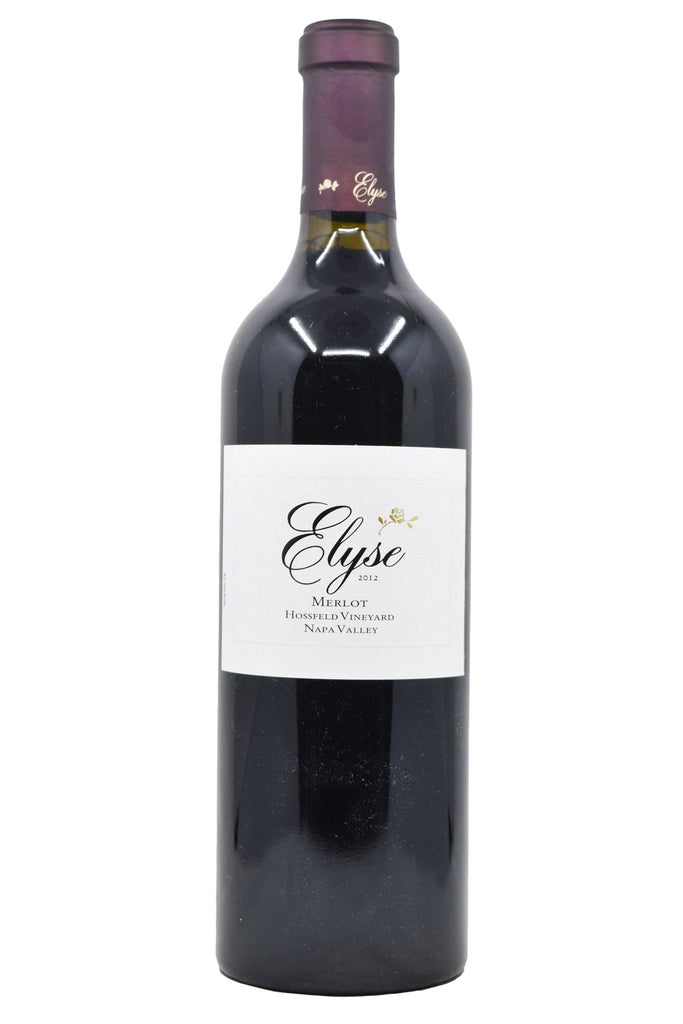 Bottle of Elyse Soda Canyon Merlot Hossfeld Vineyard 2012-Red Wine-Flatiron SF