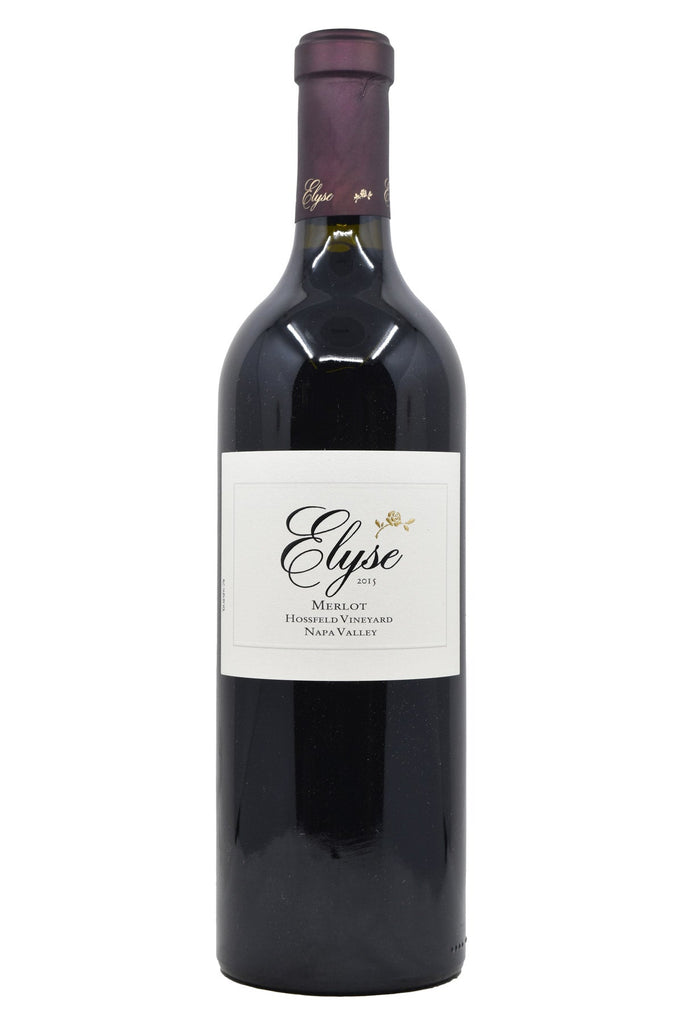 Bottle of Elyse Soda Canyon Merlot Hossfeld Vineyard 2015-Red Wine-Flatiron SF