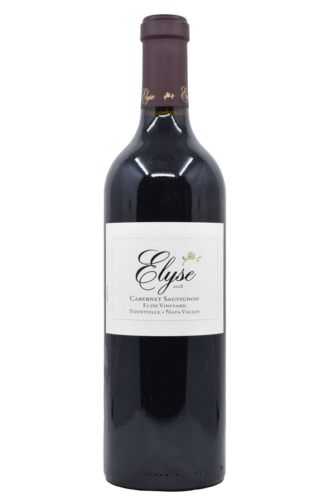 Bottle of Elyse Yountville Cabernet Sauvignon Elyse Vineyard 2018-Red Wine-Flatiron SF