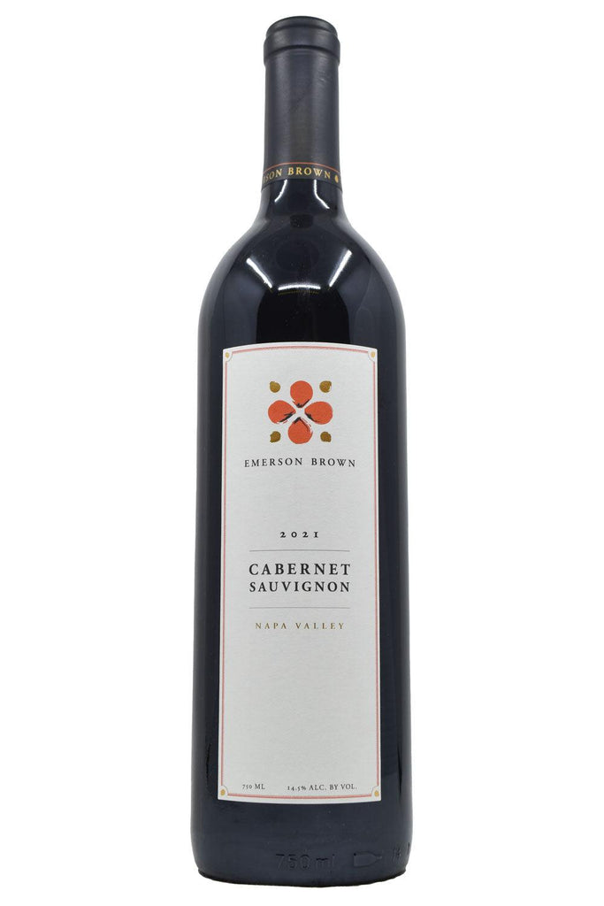 Bottle of Emerson Brown Napa Valley Cabernet Sauvignon 2021-Red Wine-Flatiron SF