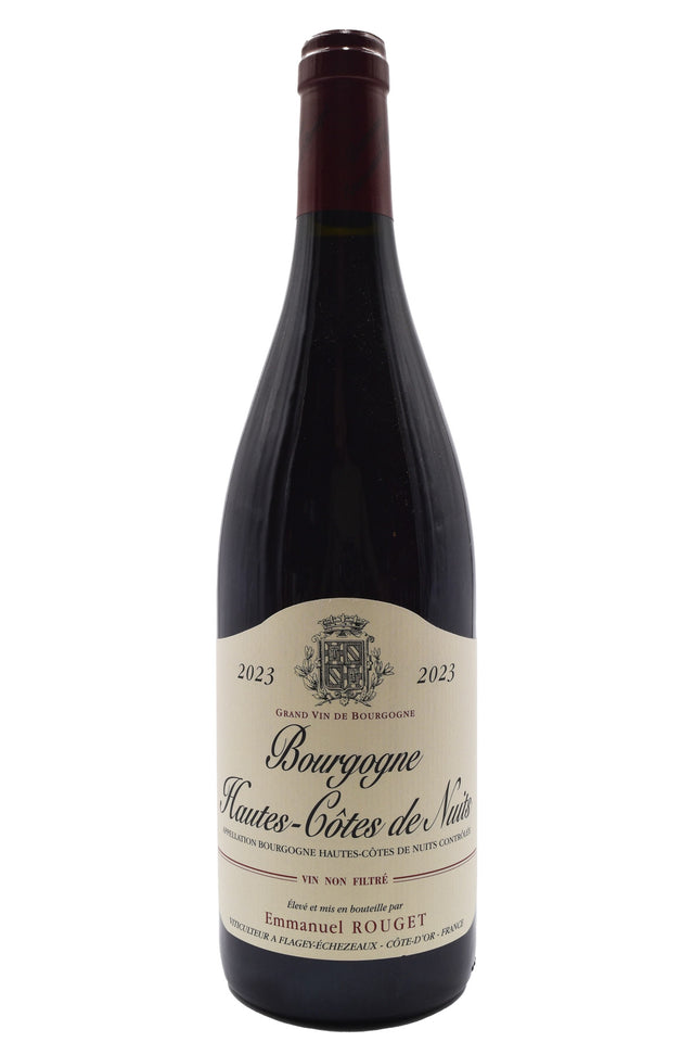 Bottle of Emmanuel Rouget Bourgogne Hautes Cotes de Nuits Rouge 2023-Red Wine-Flatiron SF