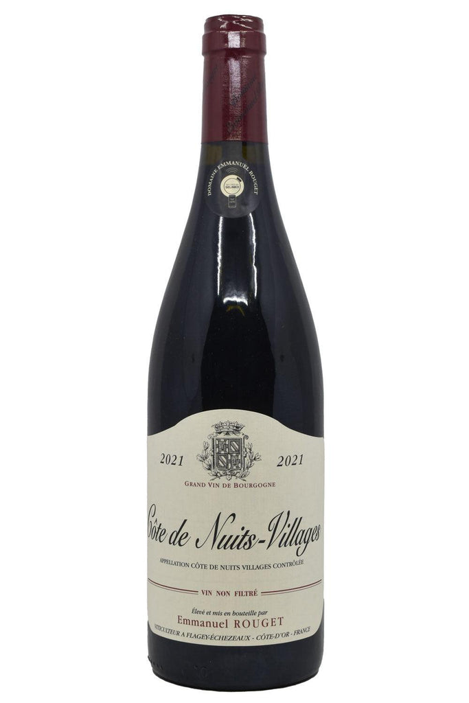 Bottle of Emmanuel Rouget Cote de Nuits-Villages 2021-Red Wine-Flatiron SF