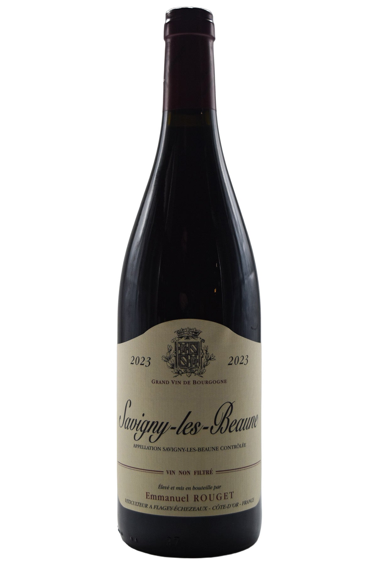 Bottle of Emmanuel Rouget Savigny-les-Beaune 2023-Red Wine-Flatiron SF