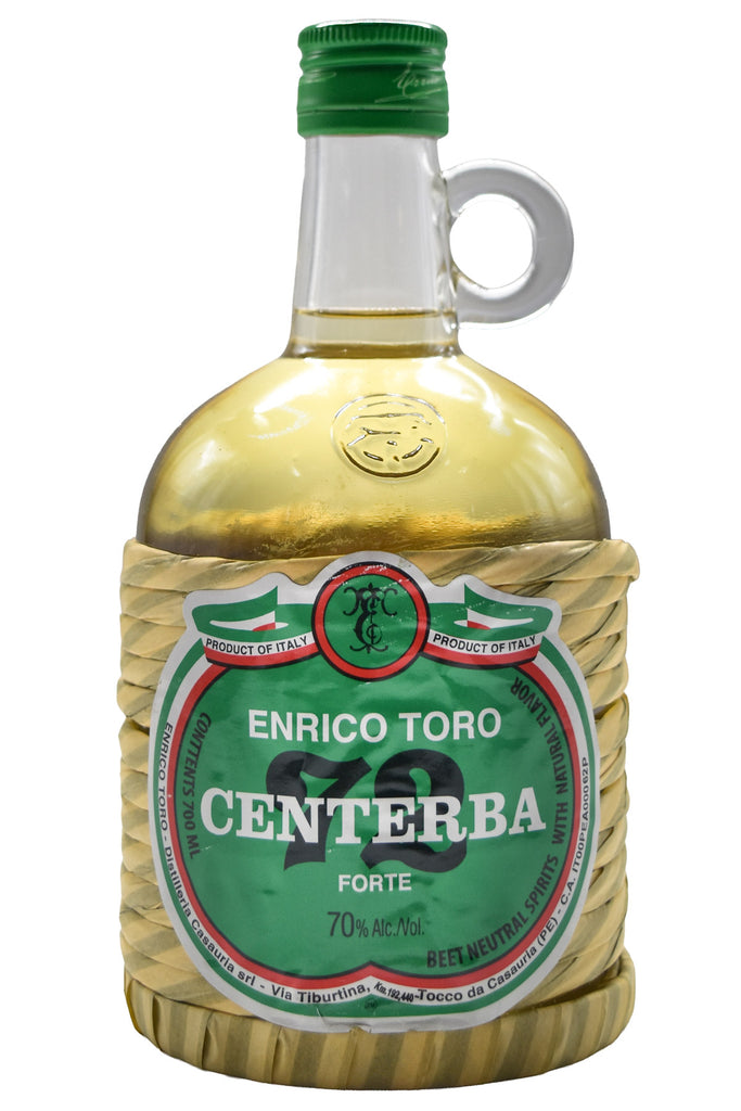 Bottle of Enrico Toro Centerba 72 Forte Liqueur-Spirits-Flatiron SF