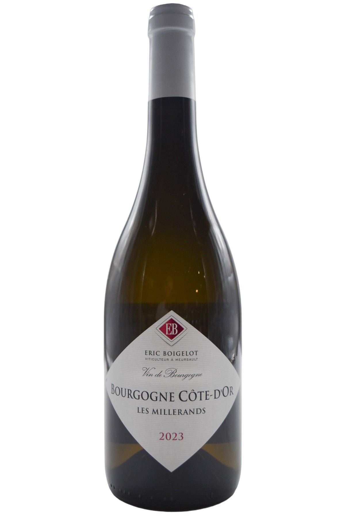 Bottle of Eric Boigelot Bourgogne Cote d’Or Les Millerands 2023-White Wine-Flatiron SF
