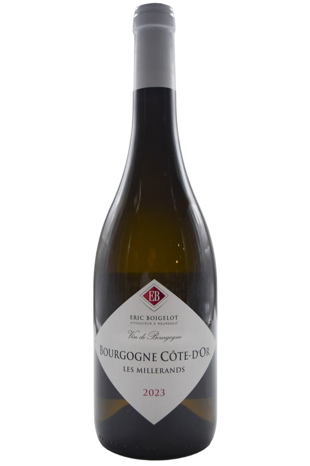 Bottle of Eric Boigelot Bourgogne Cote d’Or Les Millerands 2023-White Wine-Flatiron SF