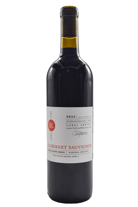 Bottle of Eric Kent Sonoma County Cabernet Sauvignon Appellation Series 2023-Red Wine-Flatiron SF
