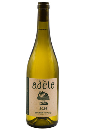 Bottle of Eric Texier VdF Blanc Clairette Adele 2024-White Wine-Flatiron SF