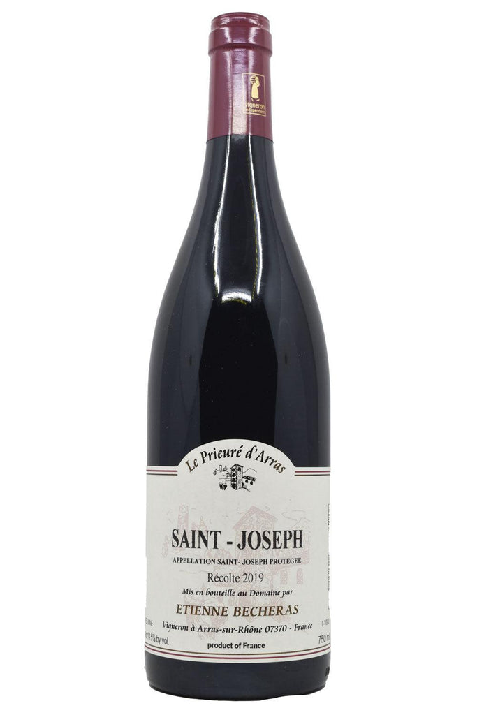 Bottle of Etienne Becheras Saint-Joseph Le Prieure d'Arras 2019-Red Wine-Flatiron SF