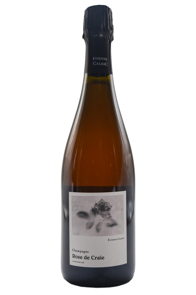 Bottle of Etienne Calsac Champagne Extra Brut Rose de Craie NV-Sparkling Wine-Flatiron SF