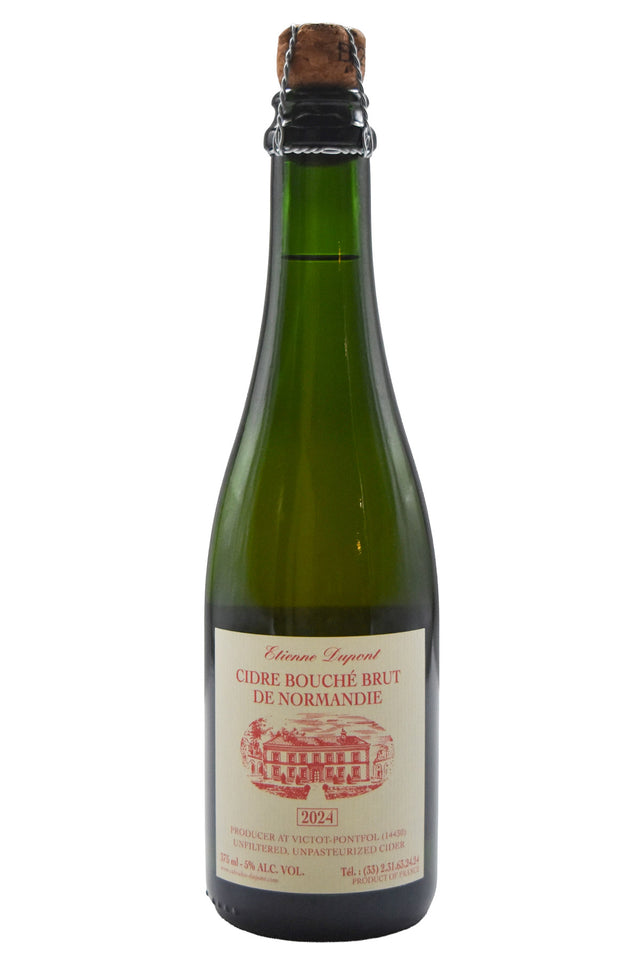 Bottle of Etienne Dupont Cidre Bouche Brut (375ml)-Cider-Flatiron SF